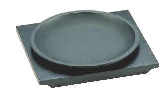 SAｱﾙﾐｽﾃｰｷ皿 丸型 高知インター店 鉄板焼皿 超格安一点 ステーキプレート 業務用