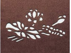 すり込み用渋紙 ハス-D 【引菓子 小物 季節物】【製菓用品】【和菓子用品 アメ細工類】【業務用】