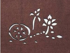 すり込み用渋紙 ハス-E 【引菓子 小物 季節物】【製菓用品】【和菓子用品 アメ細工類】【業務用】