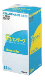 コクヨ セロハンテープ T-SE18N(12巻入)【文房具】【包装用品】【業務用】