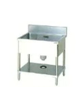 新品 マルゼン 1槽シンクBS1-066(バックガードあり)幅600×奥行600×高さ800流し台 シンク  厨房 シンク業務用 シンク  流し台 ステンレス