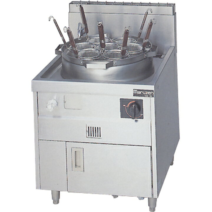 楽天市場】新品 マルゼン ラーメン釜（ゆで麺機）[ゆでカゴ7つ]MR-15M 