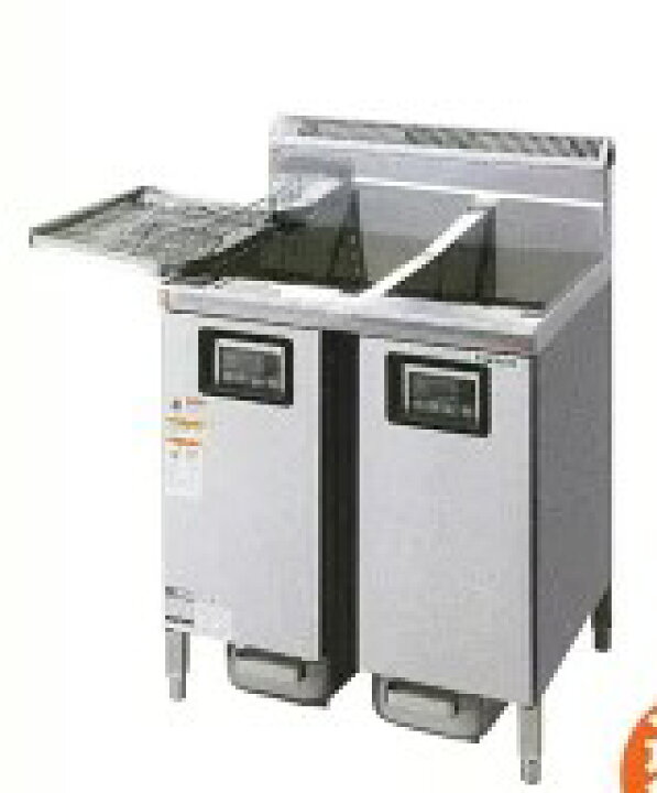 楽天市場】新品 タニコー DX ガスフライヤー TGFL-67DCW 2槽式 15 