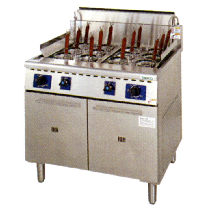 楽天市場】新品 タニコー 2槽式 角型ゆで麺器[フリザル12つ]TGUS-90AW 