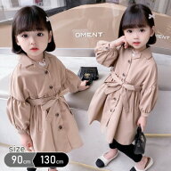 コート 女の子 トレンチコート フォーマル キッズ コート スプリング 薄手コート スプリングコート 子供…