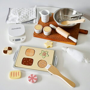 おままこと クーキープレイセット おままごと 木製 ごっこ遊び おままごとセット キッチン バースデー プレゼント 可愛い クリスマス ギフト 学習 知育玩具 出産祝い 入園お祝い 親子遊び