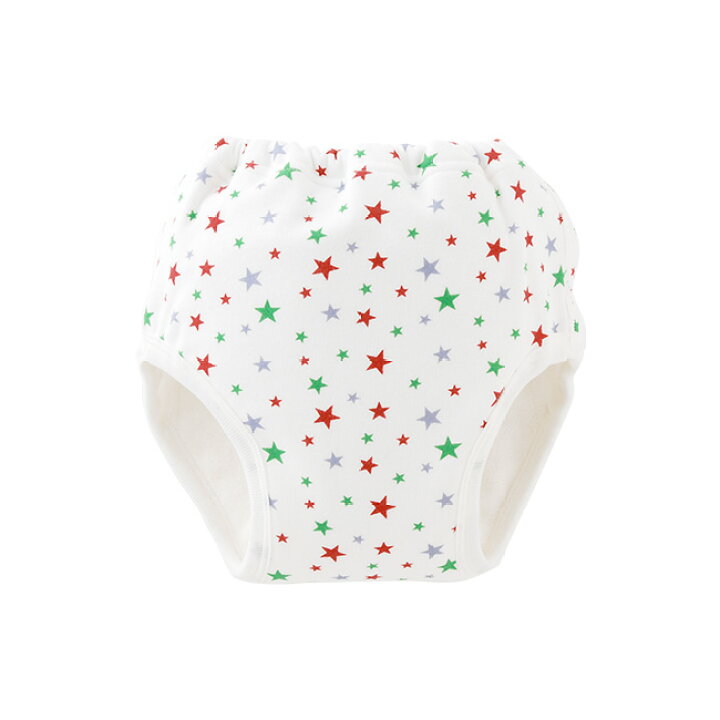 楽天市場 トレーニングパンツ 吸水層付き パンツ 日本製 男の子 女の子 100cm 110cm 1cm トレパン トイレトレーニング トイトレ 星柄 保育園 子供 ベビー 赤ちゃん 下着 チャックルベビー ｃｈｕｃｋｌｅ
