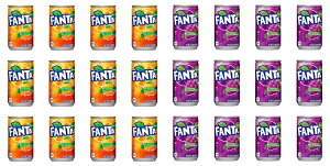 【送料無料】【ファンタオレンジ12本&ファンタグレープ12本】【合計24本】160ml×24本160g×24本160ml×24缶160g×24缶 ミニ缶炭酸飲料ドリンク単品JAN4902102034494 単品JAN4902102034517 コカコーラ まとめ買