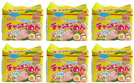 【送料無料】【5食パック×6袋】チャンポンめん(5食入) 4901104100022 イトメン インスタント麺 袋麺 袋ラーメン 非常食 インスタントラーメン 夜食 食品 拉麺 袋めん