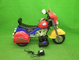 【楽天スーパーSALE10％OFF】玩具電動充電式 オートバイ ハーレー【中古】