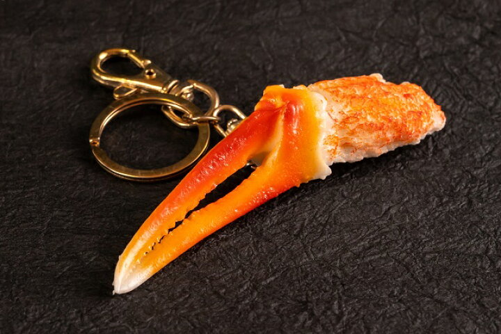 楽天市場】キーリング（キーホルダー） カニ爪 魚介類 食品サンプル 