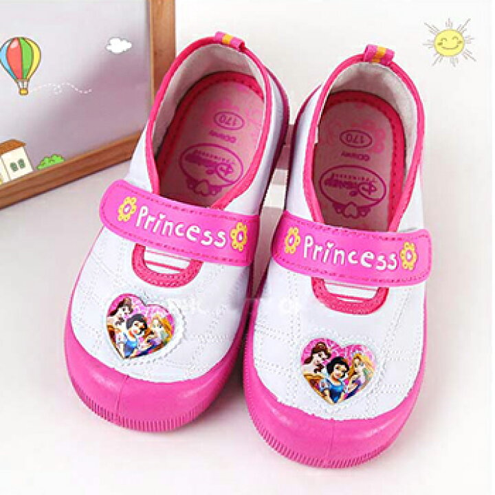 楽天市場 並行輸入品 あす楽 Disney ディズニー プリンセス キャラクター 上履き スクールシューズ 校内履き 保育園 入園 入学 新学期 子供服 キッズ 韓国子供服 Cocoria 16 17 18 19 21 22 23 メール便不可 Cocoria