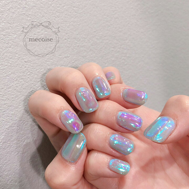 楽天市場】ハンドメイド 韓国 レジン ネイル うるうるネイル 海  