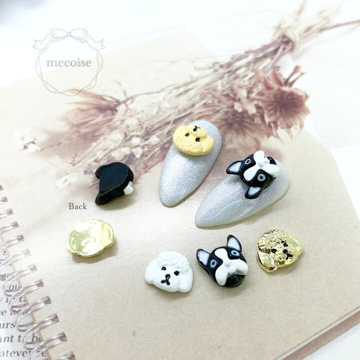 楽天市場】ネイルパーツ ハンドメイド 韓国 レジン ネイル パーツ  