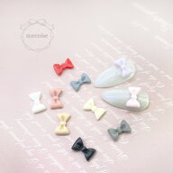 ネイルパーツ ハンドメイド 韓国 レジン ネイル パーツ リボンパーツ リボン りぼん 樹脂 地雷 量産型 量…