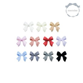 ネイルパーツ ハンドメイド 韓国 レジン ネイル パーツ シンプル リボン りぼん 3D ゆめかわ 可愛い かわいい メルヘン 地雷 量産型 量産 ピンク ホワイト 白 ブラック 黒 大きい 大きめ 材料 レジン封入 ジェルネイル ネイルアート セルフネイル