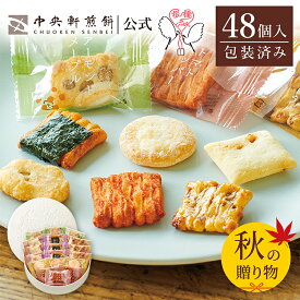 中央軒煎餅 Kumitte 48個 詰め合わせ おかき あられ せんべい ご挨拶 お礼 ギフト おすすめ お供え お中元 お歳暮 和菓子 お彼岸 法事 法要 帰省 手土産 お持たせ おもたせ 個包装 包装済み 送料無料 最強配送 お菓子 お取り寄せ 敬老の日