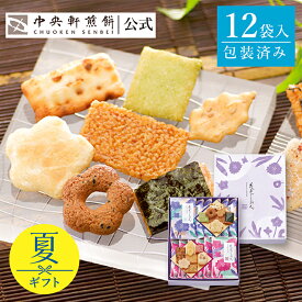 中央軒煎餅 花色しおん 12袋 詰め合わせ おかき あられ せんべい ご挨拶 お礼 ギフト おすすめ お供え お中元 お歳暮 和菓子 お彼岸 法事 法要 帰省 手土産 お持たせ おもたせ 個包装 包装済み 送料無料 最強配送 お菓子 父の日 お返し