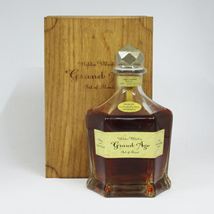 楽天市場】【レトロ】ニッカウヰスキー グランドエイジ 45度 660ml  