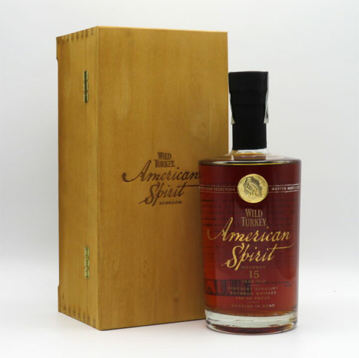 楽天市場】【レトロ】ワイルドターキー15年 アメリカンスピリット 50度  