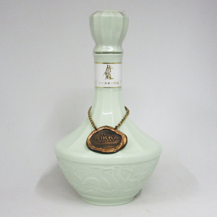 楽天市場】【レトロ：特級表示】竹鶴 青磁陶器 43度 760ml （箱なし 
