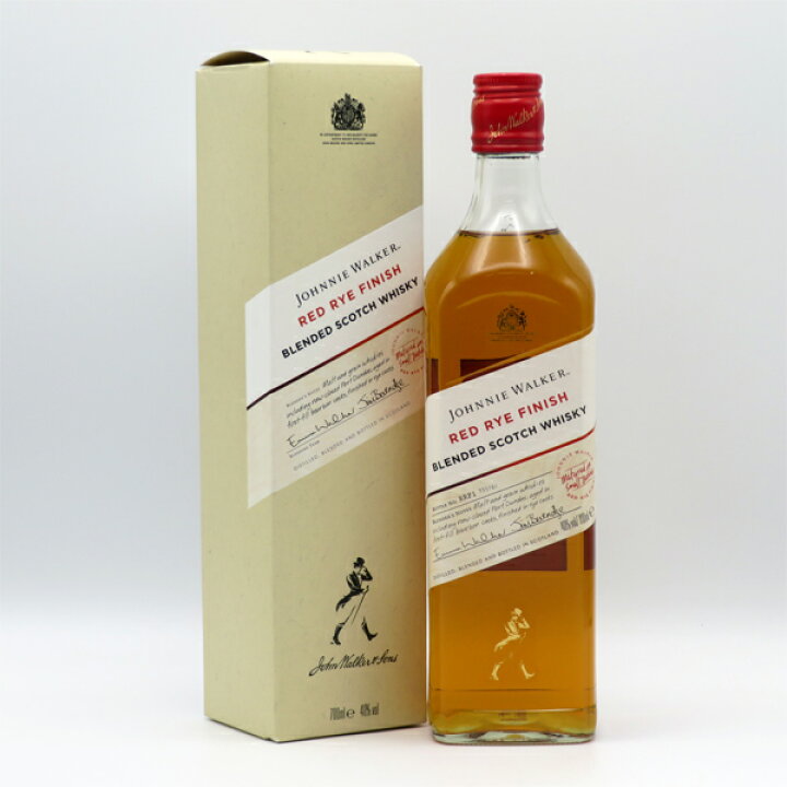 楽天市場】ジョニーウォーカー レッド ライ フィニッシュ 40度 700ml 