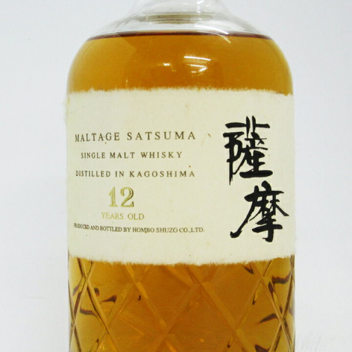 楽天市場】【レトロ】モルテージ 薩摩 12年 40度 720ml （専用化粧箱入 