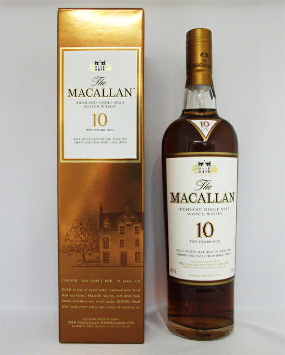 楽天市場】【終売品】マッカラン10年 シェリーオーク 40度 700ml  