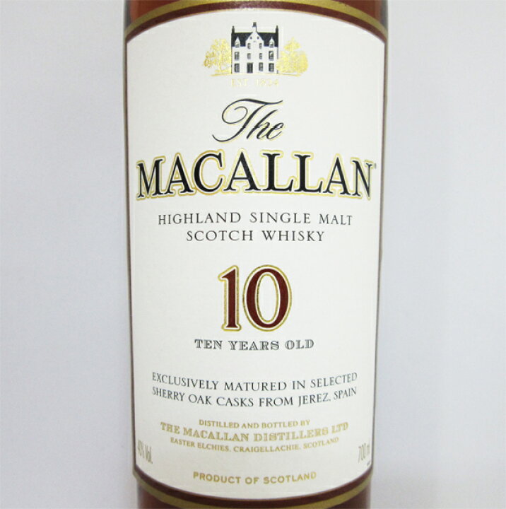 楽天市場】【終売品】マッカラン10年 シェリーオーク 40度 700ml  