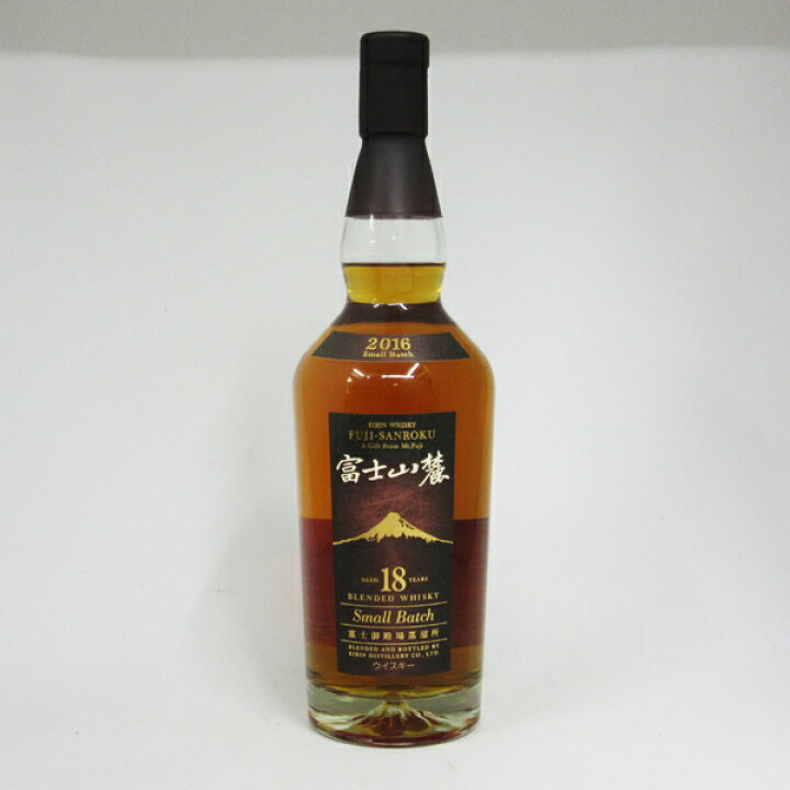 楽天市場】富士山麓 ブレンデッド 18年 2016 43度 700ml （箱なし 