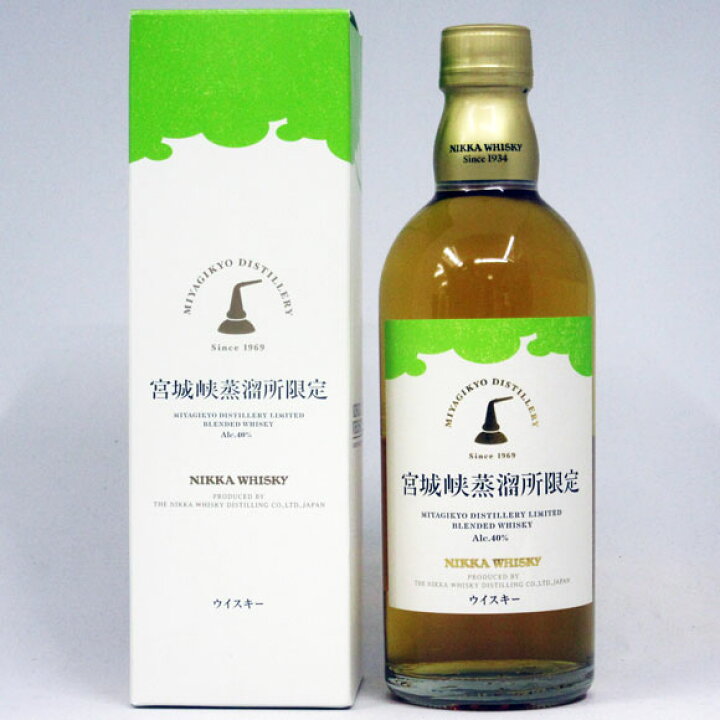 楽天市場】宮城峡蒸溜所限定 ブレンデッドウイスキー 40度 500ml  