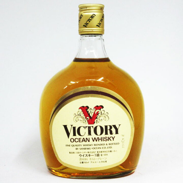 楽天市場】【レトロ：1級表示】オーシャンウイスキー VICTORY 42度 
