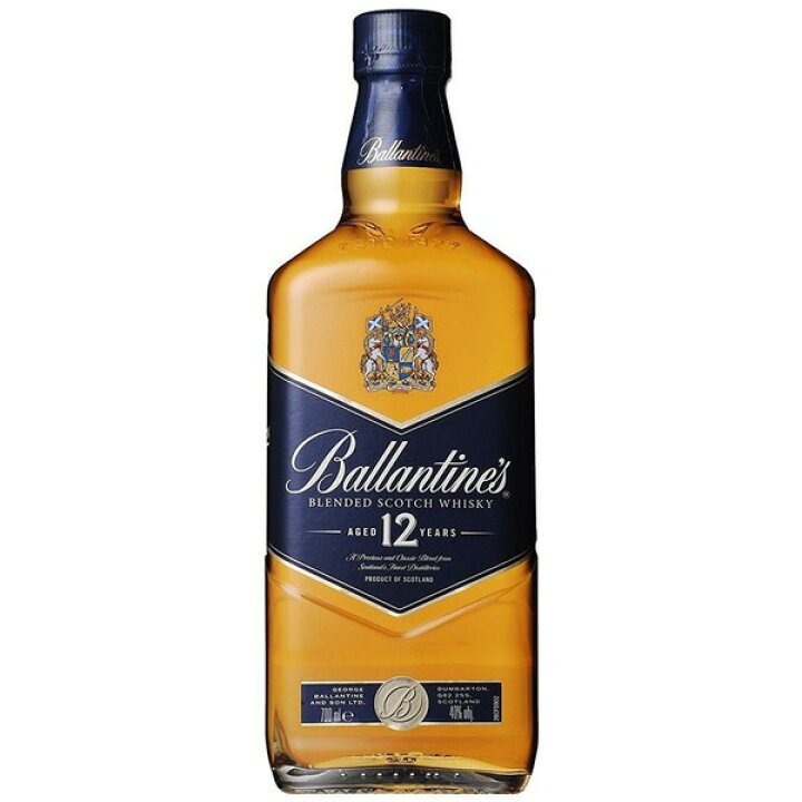 楽天市場】【旧ボトル】バランタイン12年 40度 700ml 正規品 （箱なし 