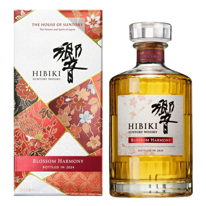 楽天市場】響 ブロッサム ハーモニー 2024 43度 700ml （専用BOX入  
