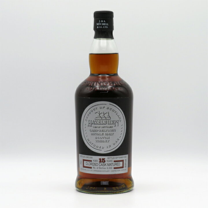 楽天市場】ヘーゼルバーン15年 シェリーウッド オロロソカスク  