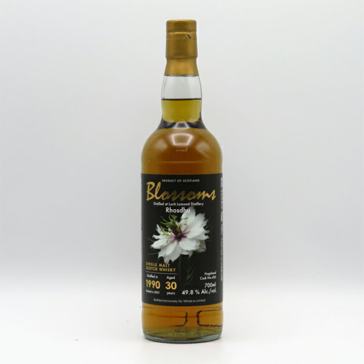 楽天市場】ブロッサムズ ロスデュー30年 1990-2021 ホグスヘッド 49.8  
