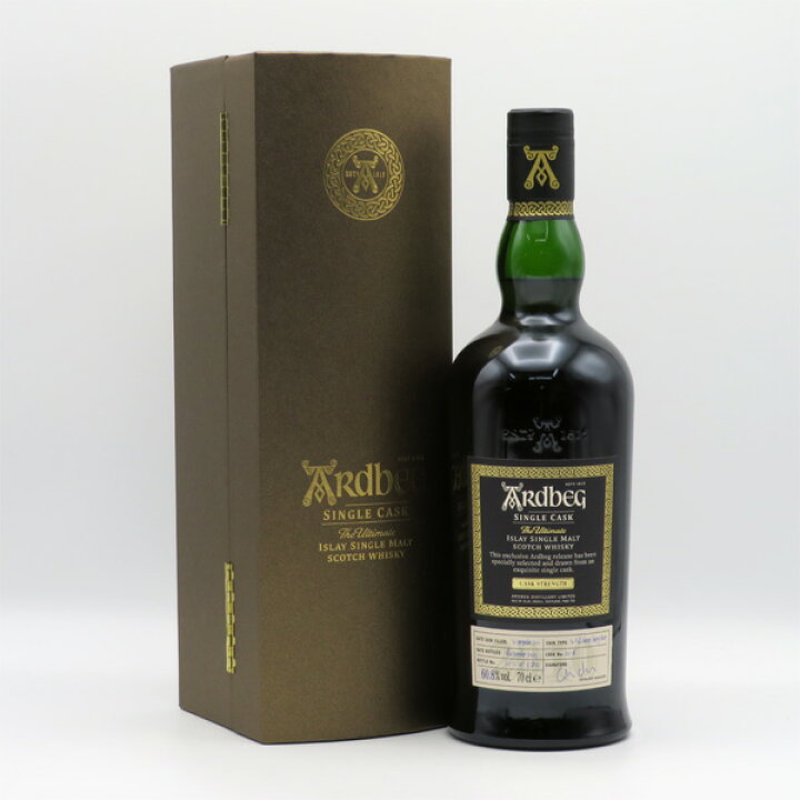 楽天市場】アードベッグ シングルカスク No.2518 60.8度 700ml 正規品 