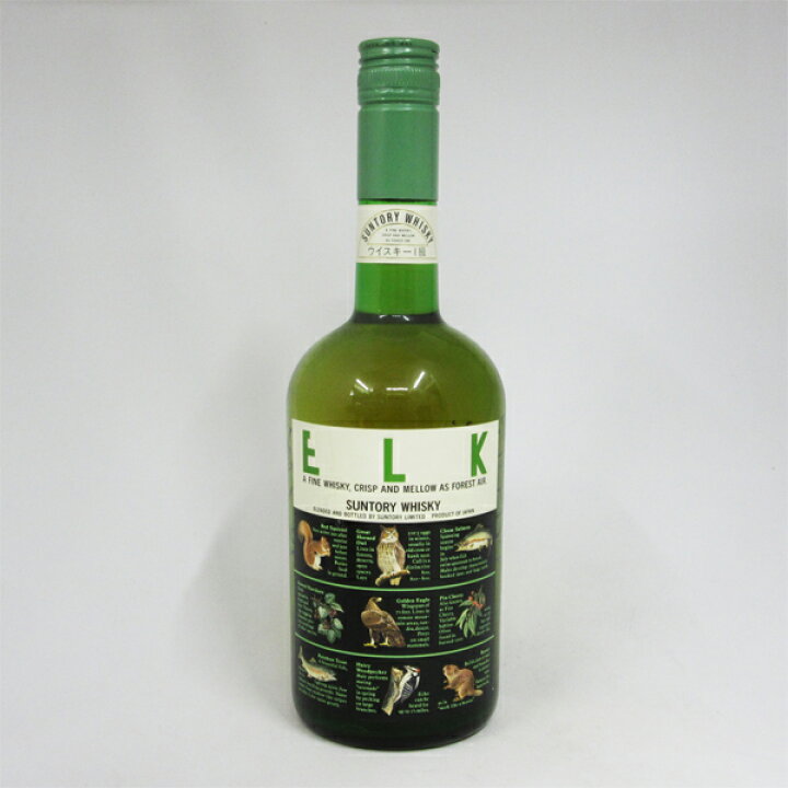 楽天市場】【レトロ：1級表示】サントリーウイスキー ELK（エルク） 40  