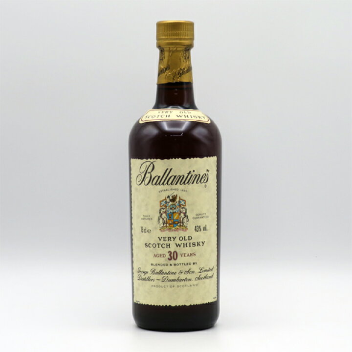 楽天市場】【レトロ】バランタイン30年 43度 750ml 正規品 （箱なし 