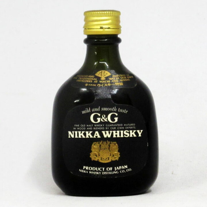 楽天市場】【ミニサイズ】【レトロ：特級表示】ニッカウヰスキー G&G 