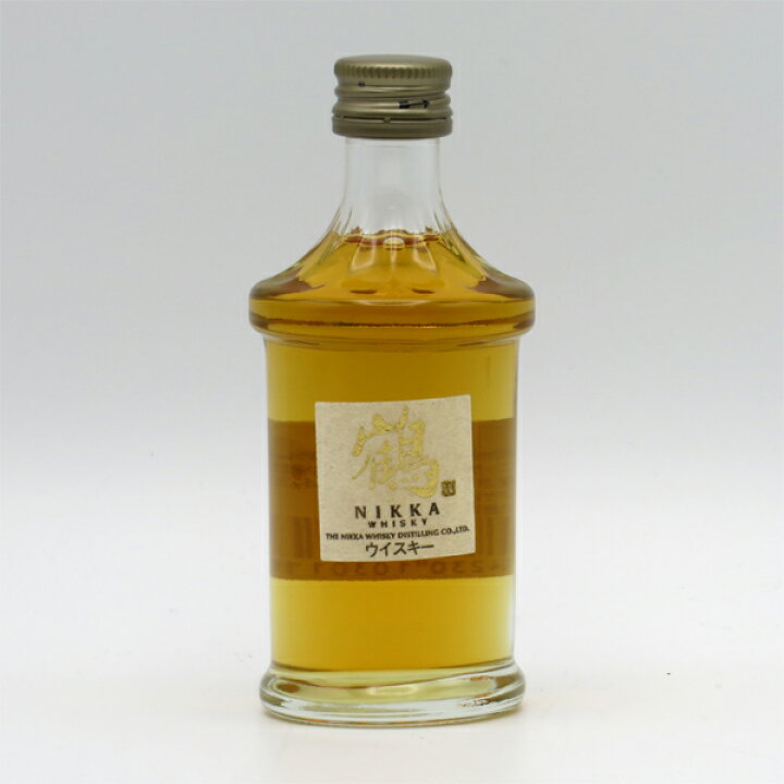 楽天市場】【ミニサイズ】【レトロ】鶴 透明瓶 43度 50ml : 中央酒販