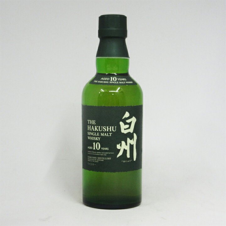 楽天市場】【ハーフサイズ】【レトロ】白州10年 40度 350ml （箱なし 
