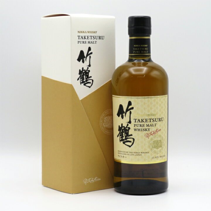 楽天市場】【逆輸入品】竹鶴NV 白ラベル ピュアモルト 43度 700ml  