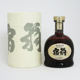 【レトロ】万膳酒造 宿扇 三回忌 吟香黄麹 43度 720ml （専用BOX入）