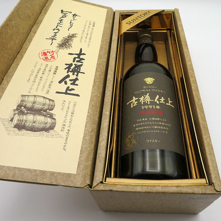 楽天市場】【レトロ】サントリー ピュアモルトウイスキー 古樽仕上  