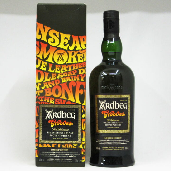 楽天市場】アードベッグ グルーヴス 46度 700ml 正規品 （専用BOX入 