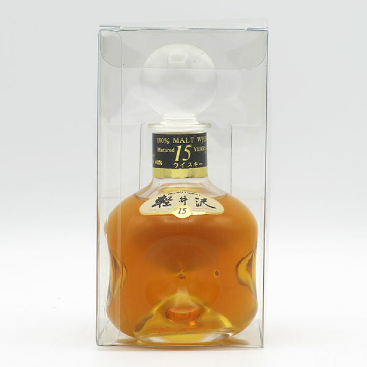 楽天市場】【ミニサイズ】【レトロ】軽井沢15年 100％モルトウイスキー 