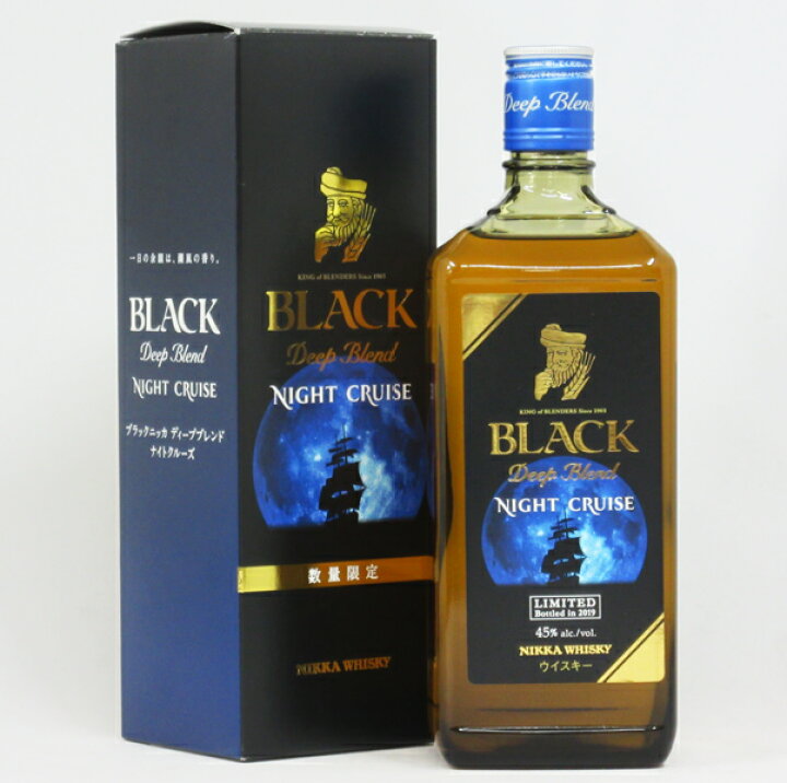 楽天市場】ブラックニッカ ディープブレンド ナイトクルーズ 45度  