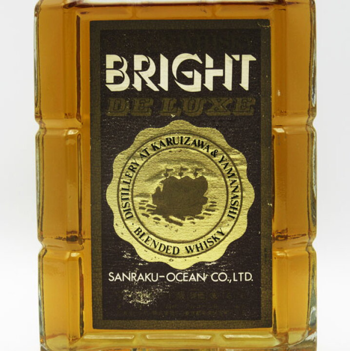 楽天市場】【レトロ：1級従価表示】オーシャン ウイスキー BRIGHT 