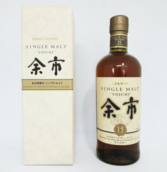 楽天市場】余市15年 45度 700ml （専用BOX入） : 中央酒販